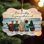 A True Friendship Is A Journey Without An End Personalized Acrylic Ornament_2