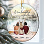 A True Friendship Is A Journey Without An End Personalized Ceramic Ornament_3_b98a770d 0947 404e b2e7 c5890fcd9f9c