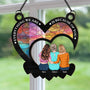 Everything We Are Is Because Of You Personalized Window Hanging Suncatcher Ornament1