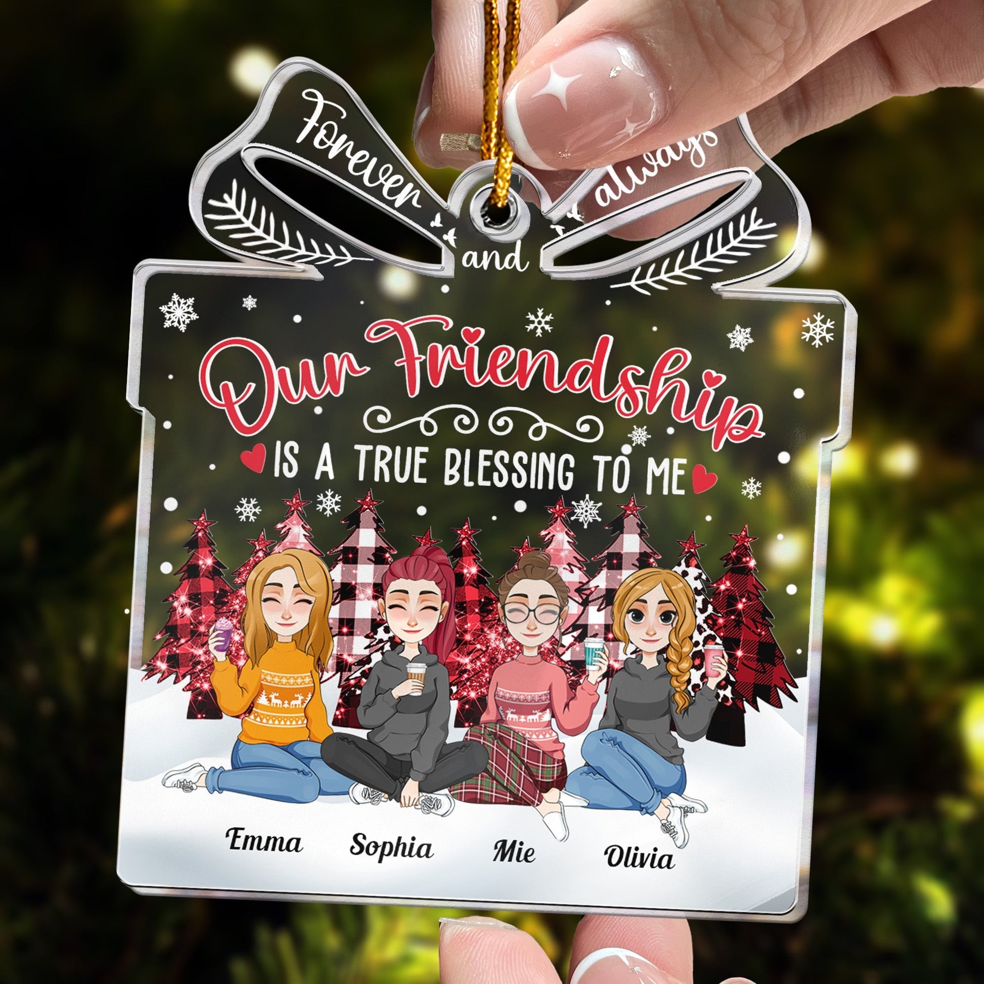 Friend Ornament Our Friendship Is A True Blessing To Me Personalized Acrylic Ornament_4_0c99fcdf 167d 40b6 b90f 9249504d5c29