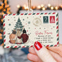 Friendship Christmas Mail Postcard Thank You Gifts Personalized Wooden Ornament_3