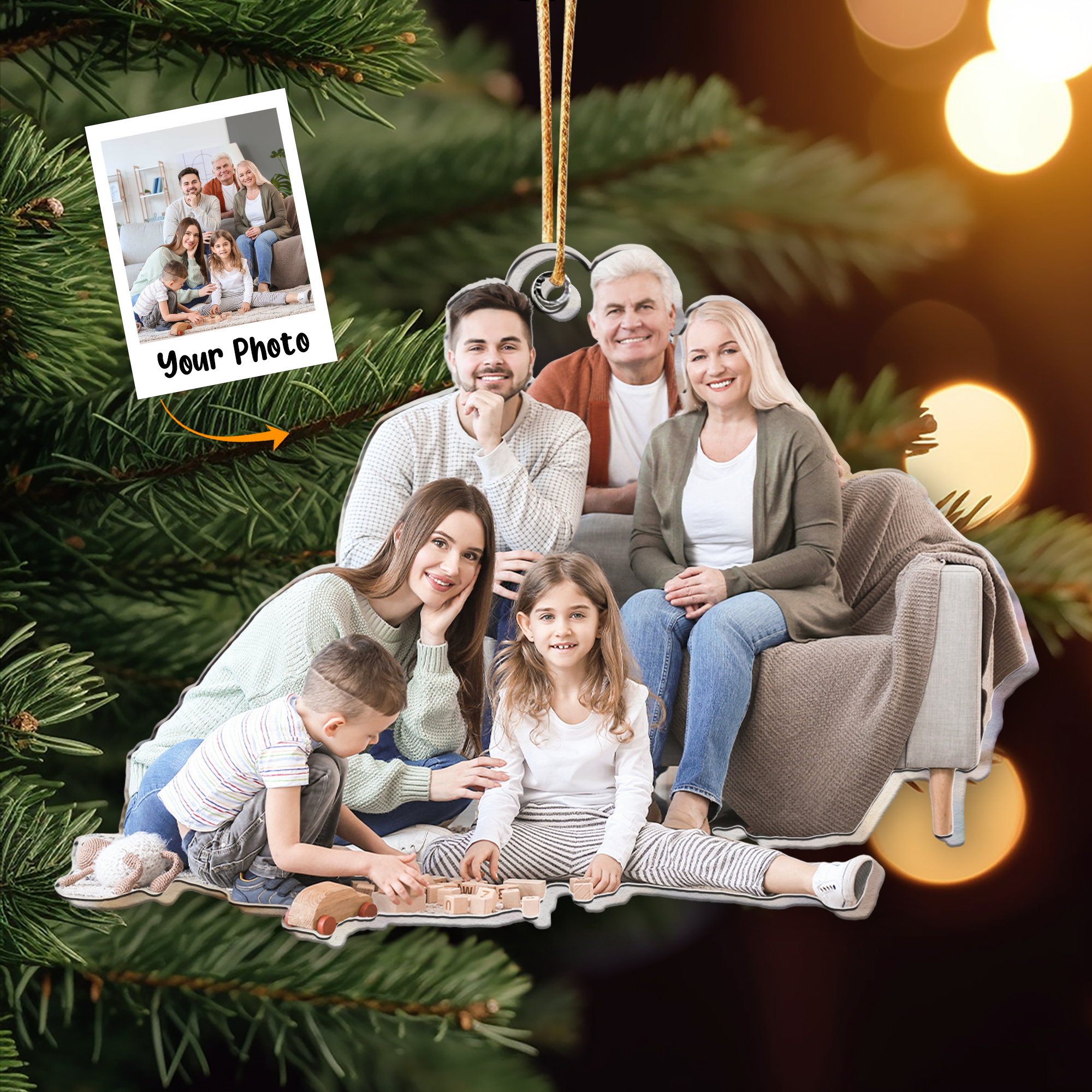 Gift For Grandparents Personalized Acrylic Photo Ornament2_a32bd79b cbf2 4643 ae7a 125b8e1f632c
