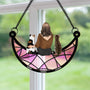 Girl And Cat Sitting On The Moon Personalized Suncatcher Ornament_3_86aacdba 9f4c 4018 89f8 6e8c341f0ce3